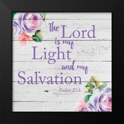 My Light Black Modern Wood Framed Art Print by Brown, Victoria