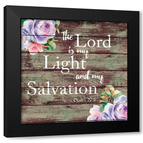 Light and Salvation Black Modern Wood Framed Art Print by Brown, Victoria