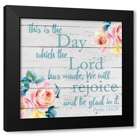 We Will Rejoice 2 Black Modern Wood Framed Art Print with Double Matting by Brown, Victoria