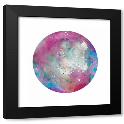 Galaxy 1 Black Modern Wood Framed Art Print by Brown,Victoria
