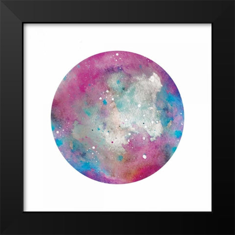 Galaxy 1 Black Modern Wood Framed Art Print by Brown,Victoria