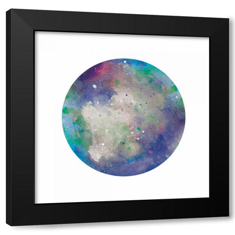 Galaxy 2 Black Modern Wood Framed Art Print with Double Matting by Brown,Victoria