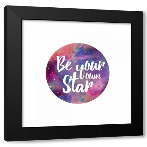 Galaxy 6 Black Modern Wood Framed Art Print with Double Matting by Brown,Victoria