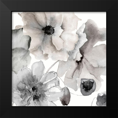 Earthly Dusted Black Modern Wood Framed Art Print by Brown, Victoria