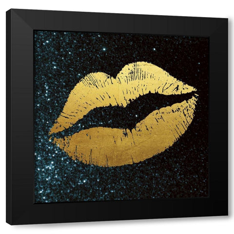 Girl Boss 3 Black Modern Wood Framed Art Print by Lula Bijoux and Company