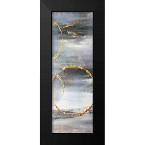 Stranger Motion 3 Black Modern Wood Framed Art Print by Brown, Victoria