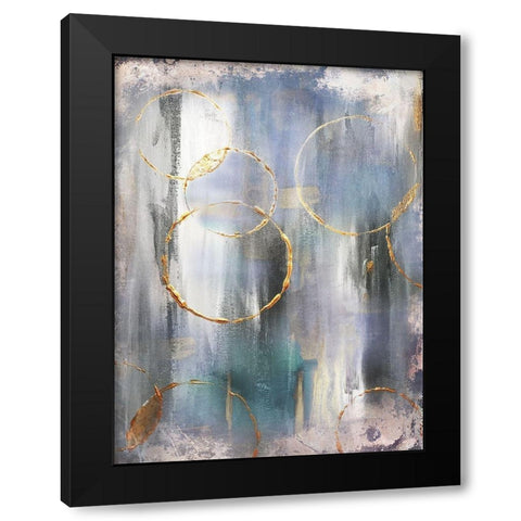 Strange Emotions 1 Black Modern Wood Framed Art Print by Brown, Victoria