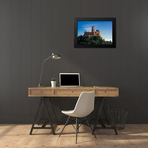 Portugal Sintra 1 Black Modern Wood Framed Art Print by Kostka, Vladimir