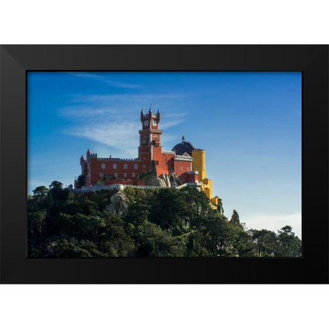 Portugal Sintra 1 Black Modern Wood Framed Art Print by Kostka, Vladimir