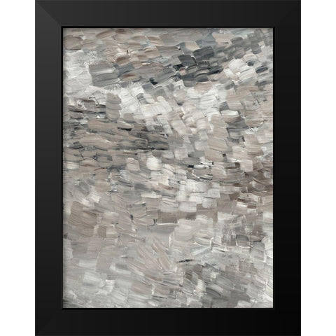 Beige Wall Paint 1 Black Modern Wood Framed Art Print by Barski, Karen