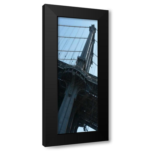 I Am New York Black Modern Wood Framed Art Print with Double Matting by A.D. Lines