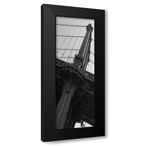 I Am New York Black Modern Wood Framed Art Print by A.D. Lines