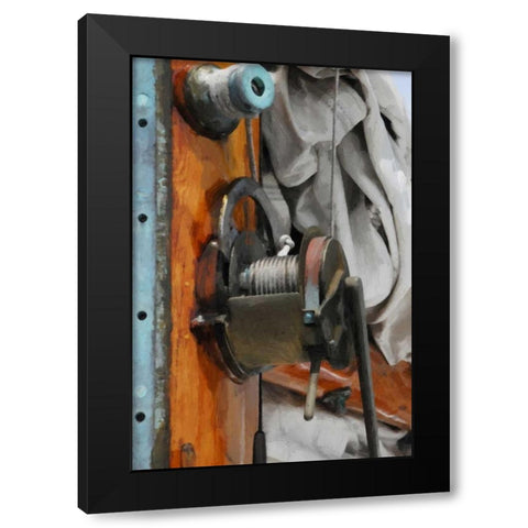 Ships Wench Black Modern Wood Framed Art Print by Foschino, Suzanne