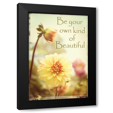 Kind of Beautiful Black Modern Wood Framed Art Print with Double Matting by Foschino, Suzanne