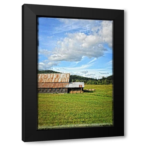 Country Barn 5  Black Modern Wood Framed Art Print by Foschino, Suzanne