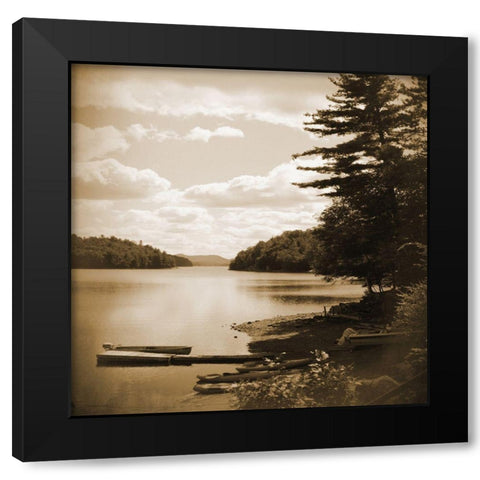 The Narrows Gateway B Black Modern Wood Framed Art Print by Foschino, Suzanne