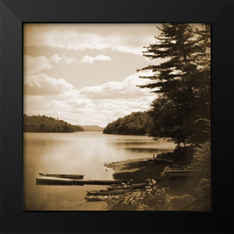 The Narrows Gateway B Black Modern Wood Framed Art Print by Foschino, Suzanne