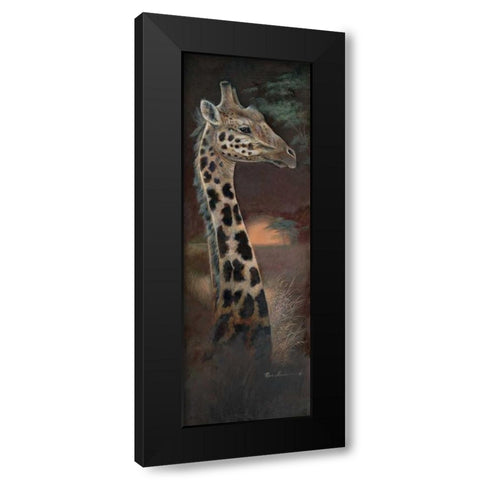 Young and Curious Black Modern Wood Framed Art Print with Double Matting by Manning, Ruane