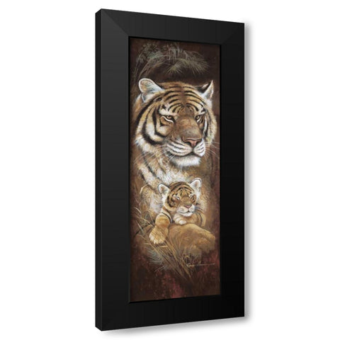 Maternal Instinct Black Modern Wood Framed Art Print with Double Matting by Manning, Ruane