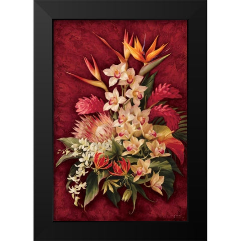 Rare Exoitcs II Black Modern Wood Framed Art Print by Levashov, Igor