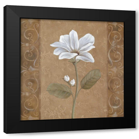 Spring Ahead II Black Modern Wood Framed Art Print with Double Matting by Robinson, Carol