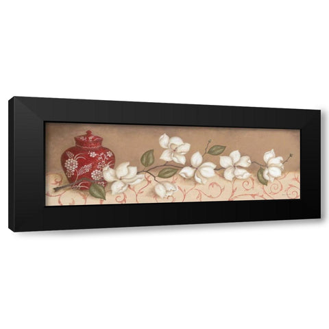 Mantle Masterpiece I Black Modern Wood Framed Art Print by Carroll, Jane