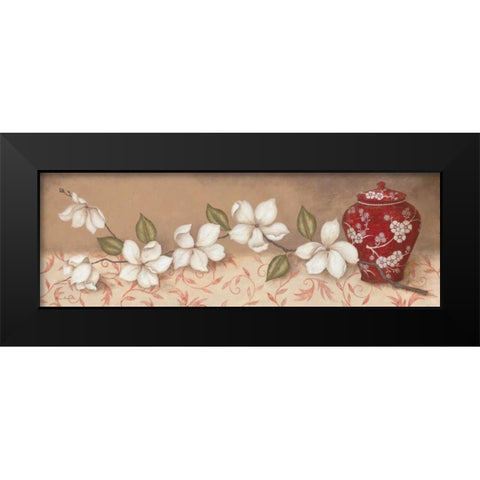 Mantle Masterpiece II Black Modern Wood Framed Art Print by Carroll, Jane