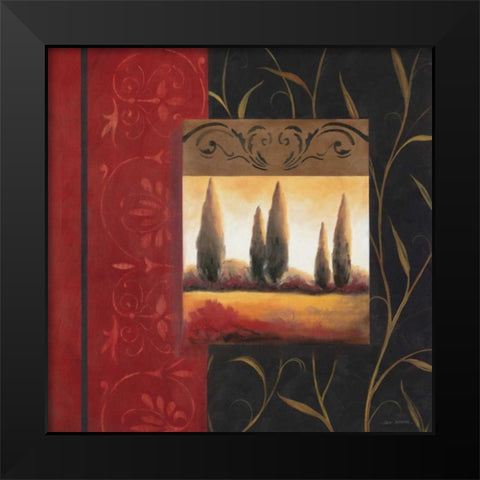 Before Dusk II Black Modern Wood Framed Art Print by Robinson, Carol