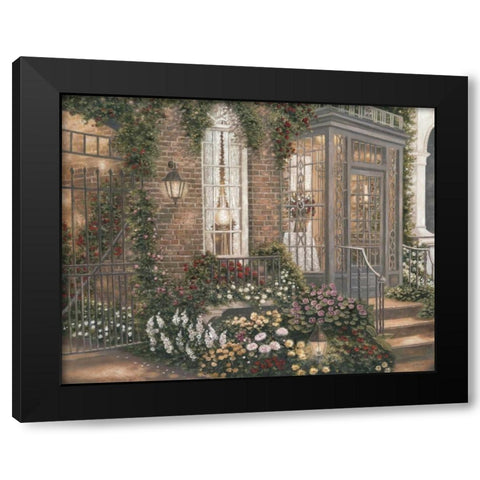New Orleans Twilight II Black Modern Wood Framed Art Print by Brown, Betsy