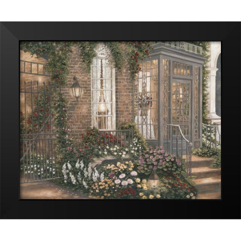 New Orleans Twilight II Black Modern Wood Framed Art Print by Brown, Betsy