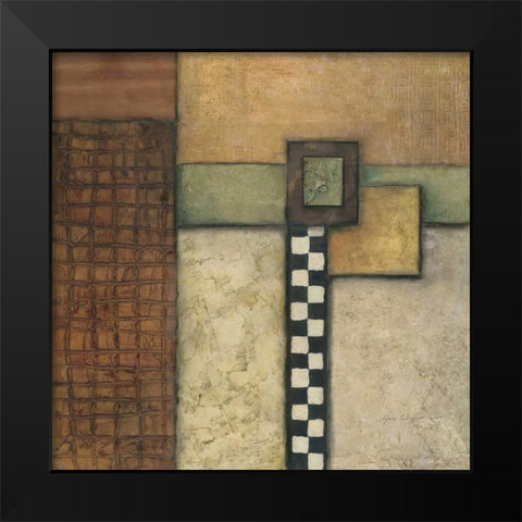 Organic Fundamentals I Black Modern Wood Framed Art Print by Olson, Norm