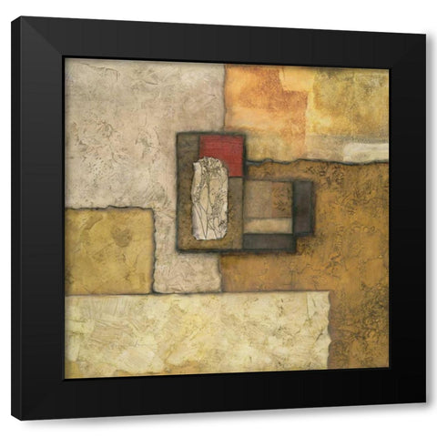 Organic Fundamentals III Black Modern Wood Framed Art Print by Olson, Norm