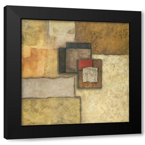 Organic Fundamentals IV Black Modern Wood Framed Art Print by Olson, Norm