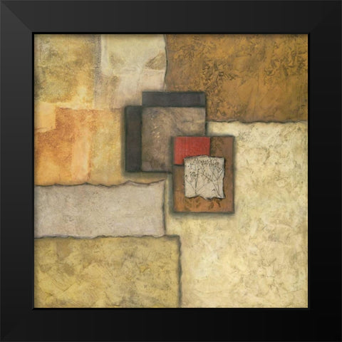 Organic Fundamentals IV Black Modern Wood Framed Art Print by Olson, Norm