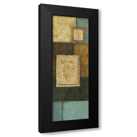 Teal Temptation II Black Modern Wood Framed Art Print by Olson, Norm