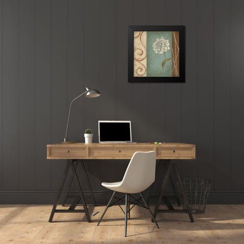 Softer Side II Black Modern Wood Framed Art Print by Carroll, Jane