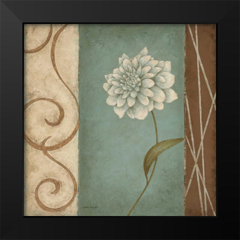 Softer Side II Black Modern Wood Framed Art Print by Carroll, Jane
