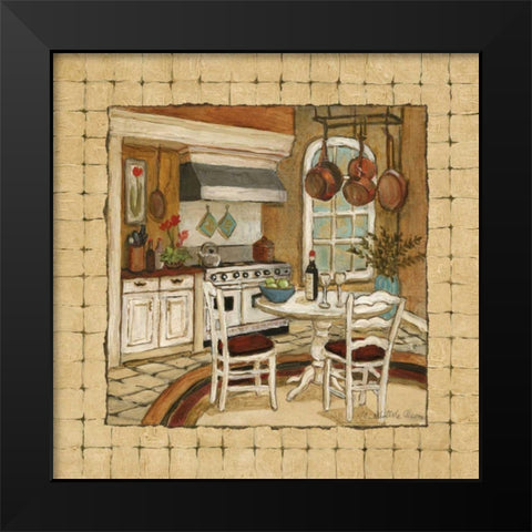 Kitchen Delight II Black Modern Wood Framed Art Print by Olson, Charlene