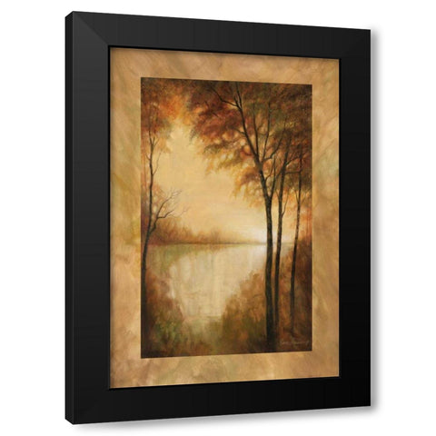 Landscape Tranquility I Black Modern Wood Framed Art Print by Manning, Ruane