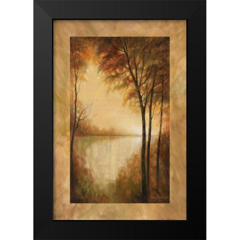 Landscape Tranquility I Black Modern Wood Framed Art Print by Manning, Ruane