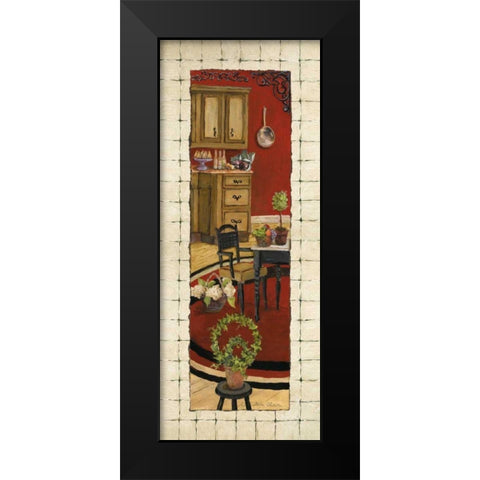 Warm and Inviting I Black Modern Wood Framed Art Print by Olson, Charlene