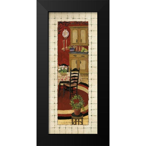 Warm and Inviting II Black Modern Wood Framed Art Print by Olson, Charlene