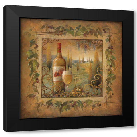 Villa Tuscan I Black Modern Wood Framed Art Print by Vollherbst-Lane, Elaine