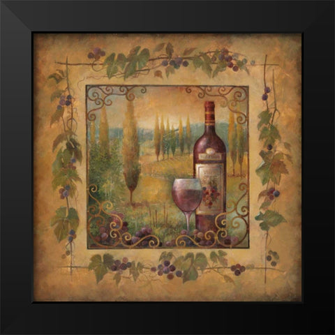Villa Tuscan II Black Modern Wood Framed Art Print by Vollherbst-Lane, Elaine