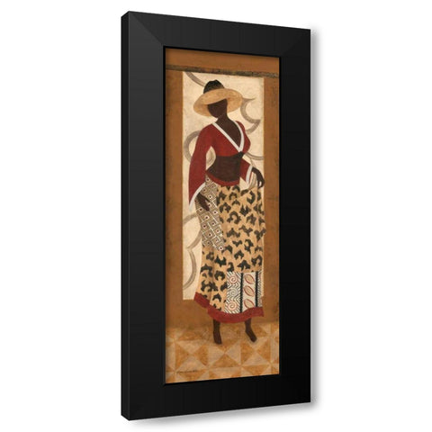 Forever Chic I Black Modern Wood Framed Art Print by Carroll, Jane