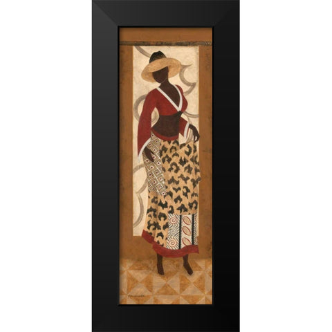 Forever Chic I Black Modern Wood Framed Art Print by Carroll, Jane