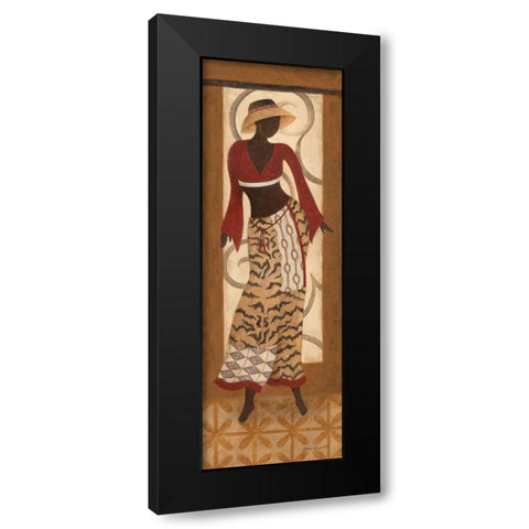 Forever Chic II Black Modern Wood Framed Art Print by Carroll, Jane
