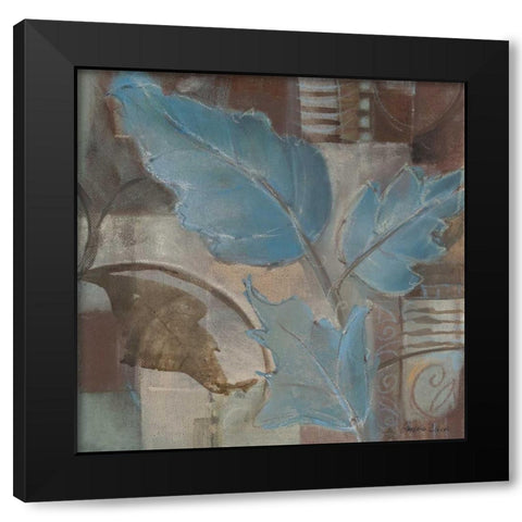 Perfect Match II Black Modern Wood Framed Art Print by Luer, Pamela