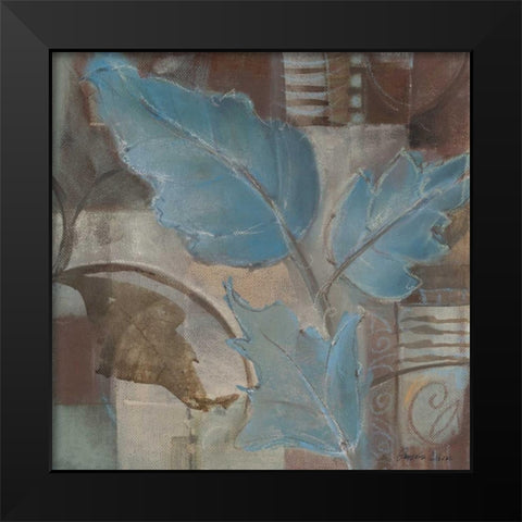 Perfect Match II Black Modern Wood Framed Art Print by Luer, Pamela