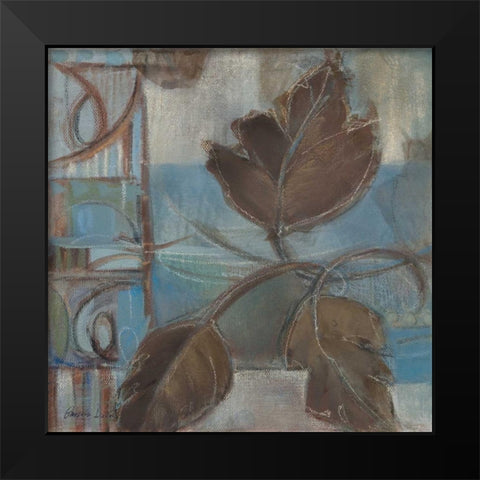 Perfect Match III Black Modern Wood Framed Art Print by Luer, Pamela